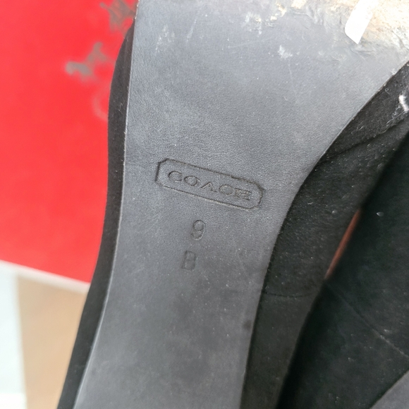 Coach Selma Suede Pumps - Picture 7 of 9